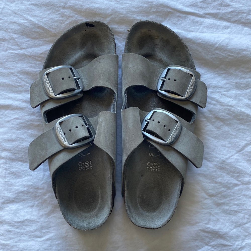 Birkenstocks - large buckle
